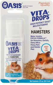 Oasis Vita-Drops High Potency Hamster Daily Multivitamins, 2 oz., 80260