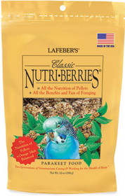 Lafeber Classic Nutri-Berries Parakeet Food, 10 oz, 81630