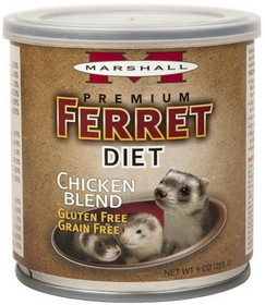 Marshall Premium Ferret Diet Chicken Entr&#233;e, 9 oz, FD-430