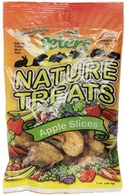 Marshall Peters Nature Treats Apple Slices, 1 oz, SA-1001