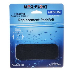 Mag Float Replacement Felt and Pad for Glass Mag-Float 125, Replacemet Felt & Pad - 125, PAD/FELT-126