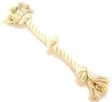 Flossy Chews 3 Knot Tug Toy Rope for Dogs