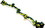 Flossy Chews Colored 5 Knot Tug Rope, X-Large (3' Long), 20040F