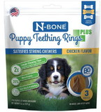 N-Bone Puppy Teething Rings Plus Chicken Flavor