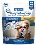 N-Bone Teeny Puppy Teething Rings Chicken Flavor, 7 count, 912689