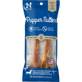 N-Bone Pupper Nutter Chew Peanut Butter Large, 2 count, 912931