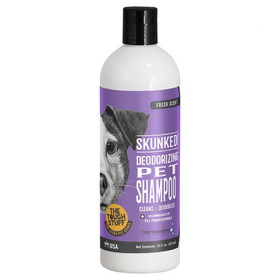 Nilodor Tough Stuff Skunked! Deodorizing Shampoo for Dogs, 16 oz, 816 SHP