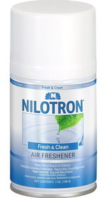 Nilodor Nilotron Deodorizing Air Freshener Fresh and Clean Scent, 7 oz, 5435