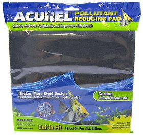 Acurel Pollutant Reducing Pad - Carbon Infused, 18" Long x 10" Wide, 2505
