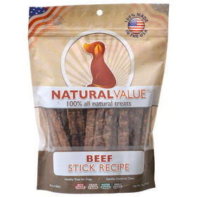 Loving Pets Natural Value Beef Sticks, 14 oz, 8062