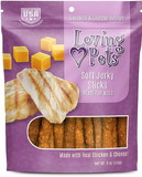 Loving Pets Soft Jerky Sticks Cheese Flavor, 6 oz, 8304
