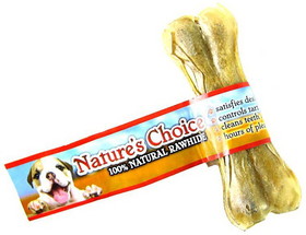 Loving Pets Nature's Choice 100% Natural Rawhide Pressed Bones