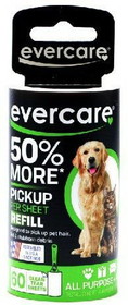 Evercare Pet Hair Adhesive Roller Refill Roll, 60 Sheets - (29.8' Long x 4" Wide), 617080