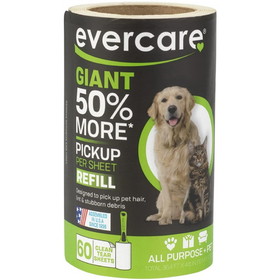 Evercare Giant Extreme Stick Pet Lint Roller Refill, 1 count, 617601