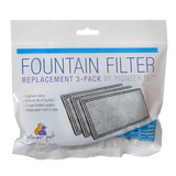 Pioneer Replacement Filters for Plastic Raindrop and Fung Shui Fountains, 3 Pack, 3003