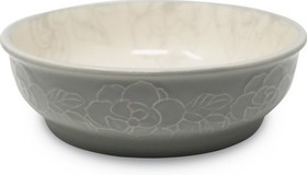 Pioneer Pet Ceramic Bowl Magnolia Medium 6.5" x 2", 1 count , 3940-M