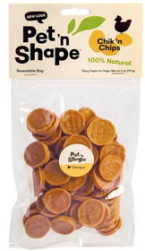 Pet n Shape Chik n Chips Dog Treats, 4 oz, 10204