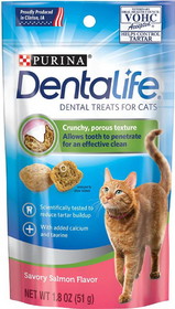 Purina DentaLife Dental Treats for Cats Salmon, 1.8 oz, 17455