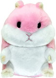 Petsport Tiny Tots Fat Hamster Plush Dog Toy Pink, 1 count, 20480