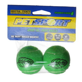 Petsport USA Jr. Tuff Mint Balls, 2 Pack, 70013