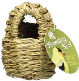 Prevue Finch All Natural Fiber Covered Twig Nest, 1 count, 1151