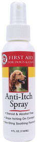 Miracle Care Anti-Itch Spray for Dogs and Cats, 4 oz, 426001