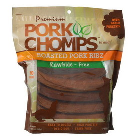 Pork Chomps Ribz, 10 Count, DT016