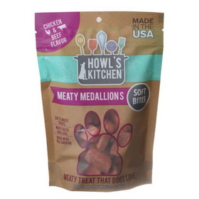 Howl's Kitchen Meaty Medallions Soft Bites - Chicken & Beef Flavor, 12 oz, AT318