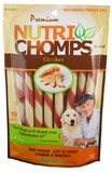 Nutri Chomps Mini Twist Dog Treat Chicken Flavor, 10 count, NT062V