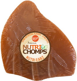 Nutri Chomps Wrapped Pig Ear Dog Treat, 1 count , NT082V