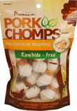 Pork Chomps Real Chicken Wrapped Knotz - Mini, 12 count  , DT908V