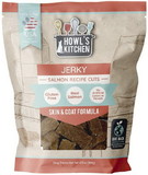 Howls Kitchen Salmon Jerky Cuts Skin and Coat Formula, 6.5 oz, AT366