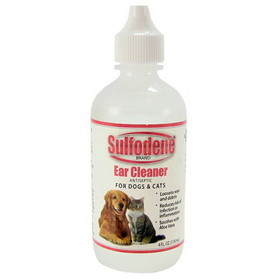 Sulfodene Ear Cleaner for Dogs & Cats, 4 oz, 3003854