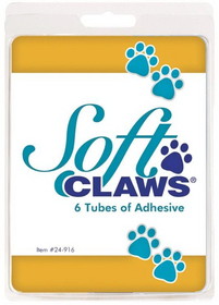 Soft Claws Nail Cap Adhesive Refill, 6 count, 24916