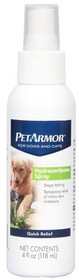 PetArmor Hydrocortisone Spray Quick Relief for Dogs and Cats, 4 oz, 2814