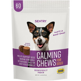 Sentry Calming Chews for Dogs, 60 count, 4010