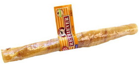 Smokehouse Treats Natural Pork Skin Retriever Stick, 10" Long (1 Pack), 74022
