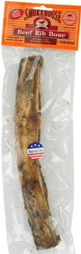 Smokehouse Beef Rib Bone Natural 12" Long Dog Treat, 1 count, 84064