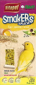 A&E Cage Company Smakers Canary Egg Treat Sticks, 2 count, ZVP-2507