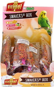 A&E Cage Company Smakers Parakeet Strawberry Treat Sticks