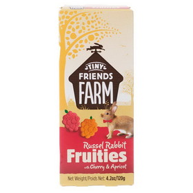 Tiny Friends Farm Russel Rabbit Fruities with Cherry & Apricot, 4.2 oz, 8152