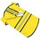 Fashion Pet Rainy Day Dog Slicker - Yellow, Medium (14"-19" From Neck to Tail), 560YMD