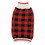 Fashion Pet Plaid Dog Sweater - Red, Medium (14"-19" Neck to Tail), 652625