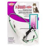 Spot Spotnips A-Door-able Fur Mouse Cat Toy, Fur Mouse Cat Toy, 2427