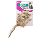 Spot Fur Mouse Cat Toy - Assorted, 4.5