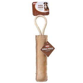 Spot Dura-Fused Leather Retriever Stick Dog Toy, 15" Long, 4437