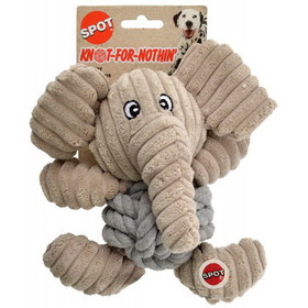Spot Knot for Nothin Dog Toy - Assorted Styles, 1 Count (6.5" Long), 54369