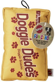 Spot Fun Candy Doggie Dudes Plush Dog Toy, 1 count, 54621