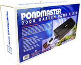Pondmaster 2000 Garden Pond Filter Only, 1,800 GPH - Up to 2,000 Gallons, 2200