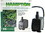 Hampton Water Gardens Replacement Statuary & Fountain Pump, 55 GPH with 6' Power Cord, HWG55
